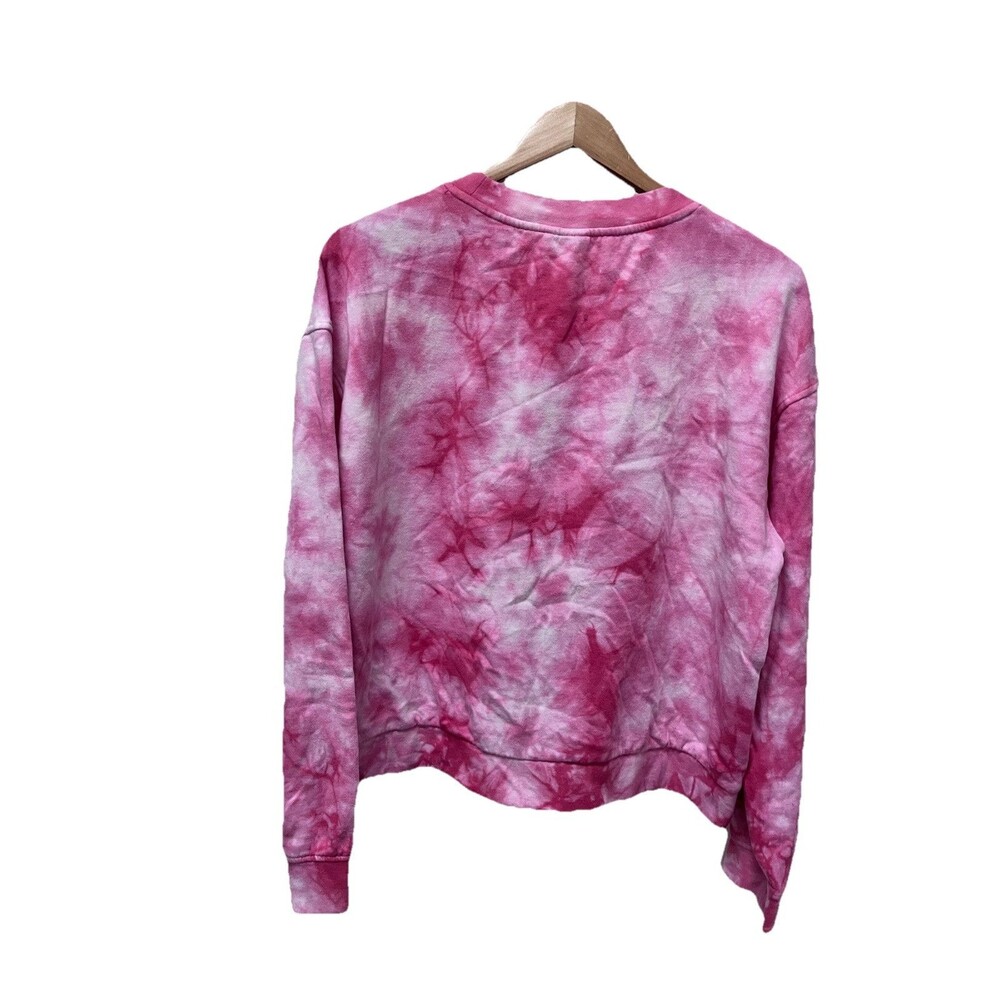 Vans Pink Tie-Dye Crewneck Sweatshirt - Picture 5 of 6